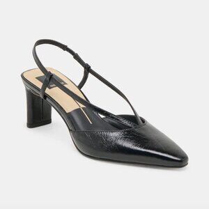 Dolce Vita | Ginay Black Leather Heels